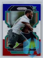 2021 Panini Prizm Rookie Gerrid Doaks RC #426 Red White & Blue Prizm
